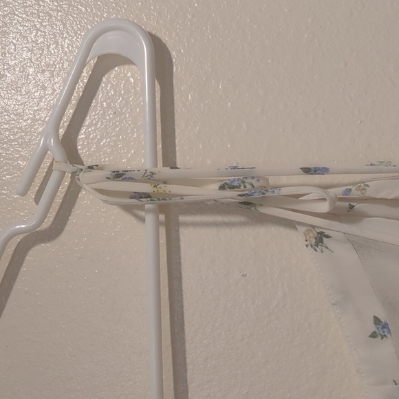 Forever 21 ivory floral print midi length cami dress - Picture 8 of 12